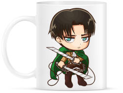 printfashion Attack on titan - Bögre - Fehér (2274511)