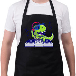printfashion dj dino - Kötény - Fekete (15328220)