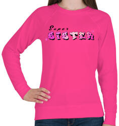 printfashion super sister graf - Női pulóver - Fukszia (1680334)