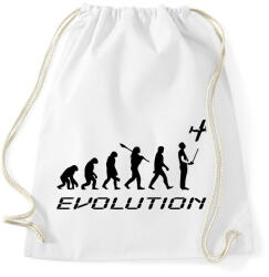 printfashion RC-Evolúció fekete - Sportzsák, Tornazsák - Fehér (5801377)