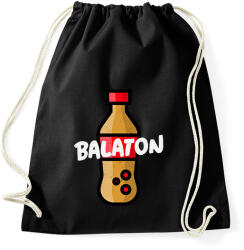 printfashion BALATON COKE - Sportzsák, Tornazsák - Fekete (9971314)