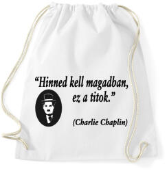 printfashion Hinned kell magadban! - Sportzsák, Tornazsák - Fehér (4772752)
