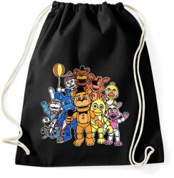 printfashion Freddy - Fazbear & Friends FNAF - Sportzsák, Tornazsák - Fekete (7019789)