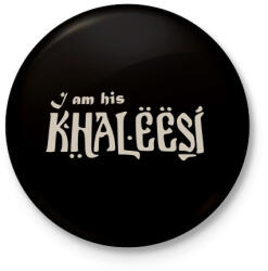 printfashion Khaleesi páros póló - Kitűző, hűtőmágnes - Fekete (3100778)