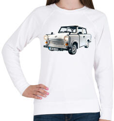 printfashion LEGO Trabant - Retro autó - Női pulóver - Fehér (15533407)