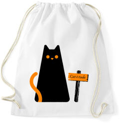 printfashion Cat-i-tude - Sportzsák, Tornazsák - Fehér (2353974)