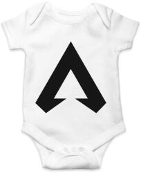printfashion Apex Legends Ikon (Fekete) - Baba Body - Fehér (1332669)