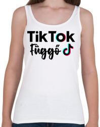 printfashion Tik Tok Függő - Női atléta - Fehér (4187258)