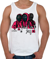 printfashion Squid Game - Férfi atléta - Fehér (5762276)