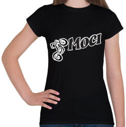 printfashion Boci Moci - Női póló - Fekete (14968362)