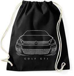 printfashion Volkswagen Golf GTI - Sportzsák, Tornazsák - Fekete (1088902)