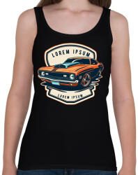 printfashion muscle car - Női atléta - Fekete (13675475)