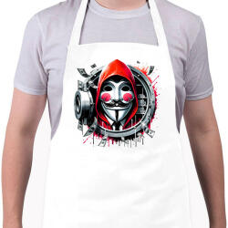 printfashion A nagy pénzrablás - La casa de papel - Kötény - Fehér (15386803)