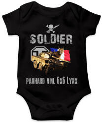 printfashion SOLDIER-LYNX - Baba Body - Fekete (2818453)