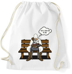 printfashion Assasins Creed - Sportzsák, Tornazsák - Fehér (1732393)