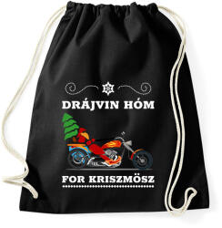printfashion DRÁJVIN HÓM 2 - Sportzsák, Tornazsák - Fekete (11392758)