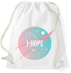 printfashion BTS NASA: J-HOPE - Sportzsák, Tornazsák - Fehér (2036570)