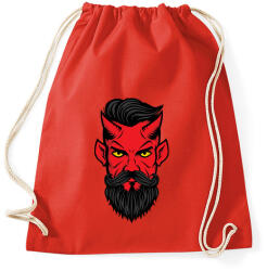 printfashion Hipszter sátán - Sportzsák, Tornazsák - Piros (1067963)