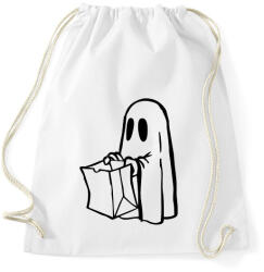 printfashion Halloween-i szellem - Sportzsák, Tornazsák - Fehér (1861695)