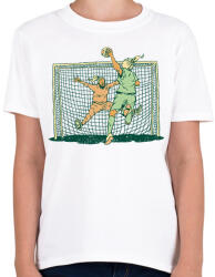 printfashion Kézilabda - Gyerek póló - Fehér (11655157)