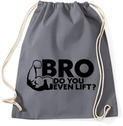 printfashion Do U Even Lift - Sportzsák, Tornazsák - Grafitszürke (1719224)