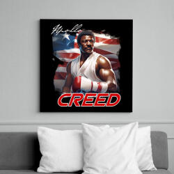 printfashion APOLLO CREED - Vászonkép - Fekete (15629140)
