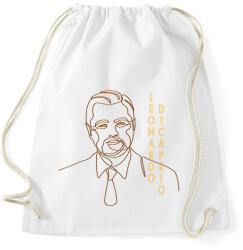 printfashion Leonardo DiCaprio - Vonalas - Sportzsák, Tornazsák - Fehér (7295401)