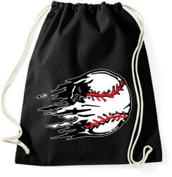 printfashion Repülő labda - Sportzsák, Tornazsák - Fekete (15807028)