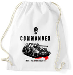 printfashion tank2 - Sportzsák, Tornazsák - Fehér (1323510)