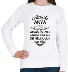 printfashion Amióta anya vagyok. - Női pulóver - Fehér (277747)