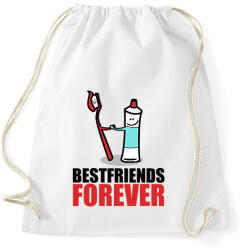 printfashion BFF - Sportzsák, Tornazsák - Fehér (1988223)