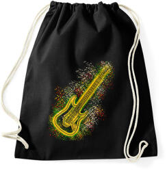 printfashion Gitár - Sportzsák, Tornazsák - Fekete (13069991)