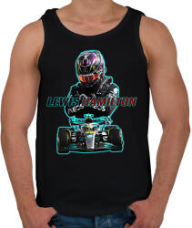 printfashion Lewis Hamilton - Férfi atléta - Fekete (10903526)
