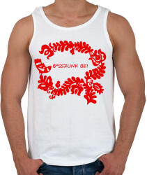 printfashion Két pejló páros minta #2 - Férfi atléta - Fehér (15195137)