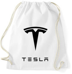 printfashion Tesla - Sportzsák, Tornazsák - Fehér (2131193)