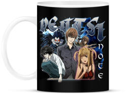 printfashion Death Note - Bögre - Fekete (14161529)