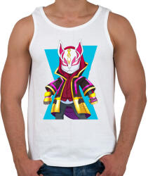 printfashion Fortnite skin - Férfi atléta - Fehér (2001092)