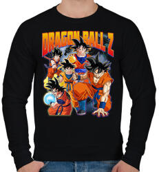printfashion Dragon Ball Z - Goku - Férfi pulóver - Fekete (14262459)