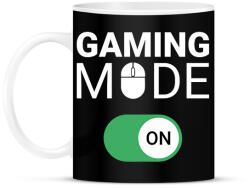 printfashion Gaming mode on! - Bögre - Fekete (11451582)