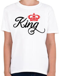 printfashion King - Gyerek póló - Fehér (2188642)
