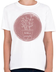 printfashion Ne purcanj ki - Gyerek póló - Fehér (2813248)