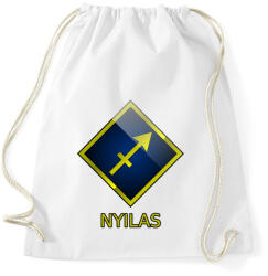printfashion Nyilas - Sportzsák, Tornazsák - Fehér (5350635)