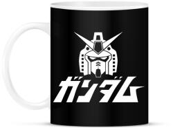 printfashion Gundam - Bögre - Fekete (15792711)