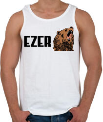 printfashion Ezer bocs - Férfi atléta - Fehér (6101899)