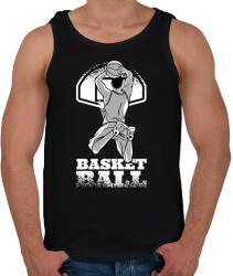 printfashion Kosárlabda - Férfi atléta - Fekete (5094615)