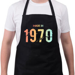 printfashion 1970 - Kötény - Fekete (6224947)