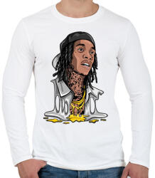 printfashion Lil Uzi - Férfi hosszú ujjú póló - Fehér (2594982)