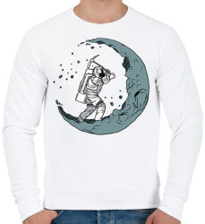 printfashion Holdásó - Férfi pulóver - Fehér (6255389)