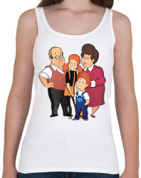 printfashion Mézga család! - Női atléta - Fehér (2408804)