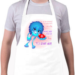 printfashion Csajozós póló - Kötény - Fehér (11818487)